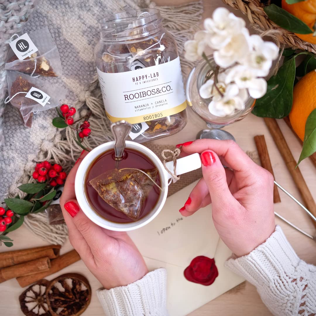 Happy-Lab Rooibos&Co Té Infusión - 14 pirámides