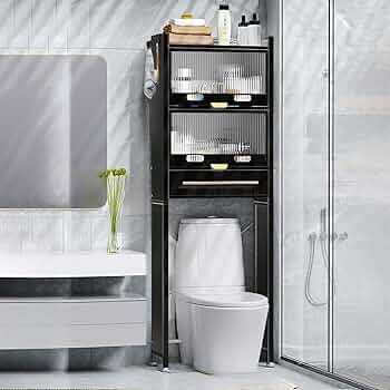 バスケット付　トイレの空間を最大限活かす収納ラック 楽天市場】【MAX50％OFF! 9/30 0:00~23:59まで☆】ラック トイレ