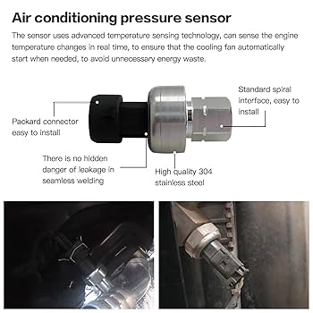 Amazon.com: Bedaily AC High Pressure Sensor Switch for G+M-C