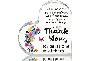 Appreciation Gifts for Female Nurses: Acrylic Heart Keepsake