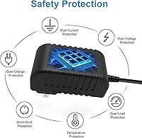 Vista 3 de Adaptador de CA de pared compatible con Teddy # 10088 Ingenuity InLighten Cradling Swing Power Mains