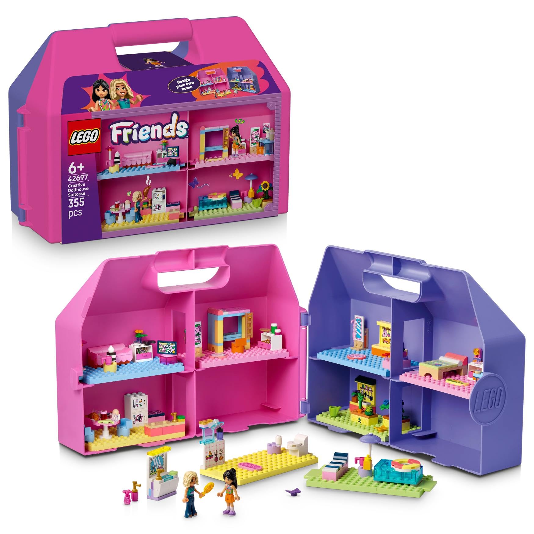 Lego Friends Creative Dollhouse Suitcase Toy 42697