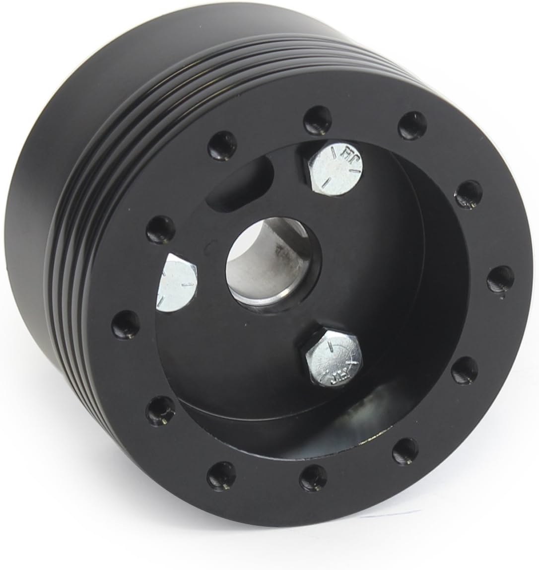 Marine Boat Black Hub Adapter Keyway for Steering Wheel