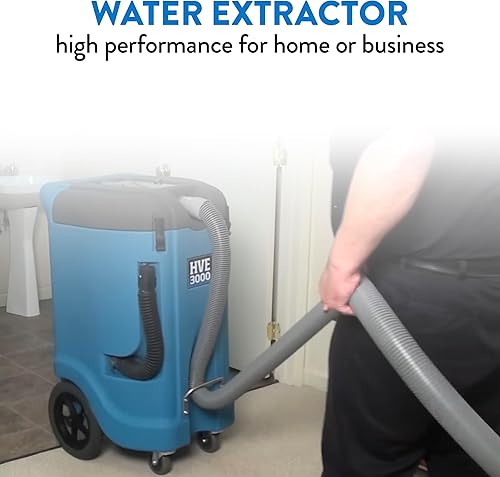 Miniatura 7 de Dri-Eaz HVE 3000 Bomba de inundación portátil con bombeo automático y tanque de 12 galones, extractor de agua (F479), aspiradora de agua para
