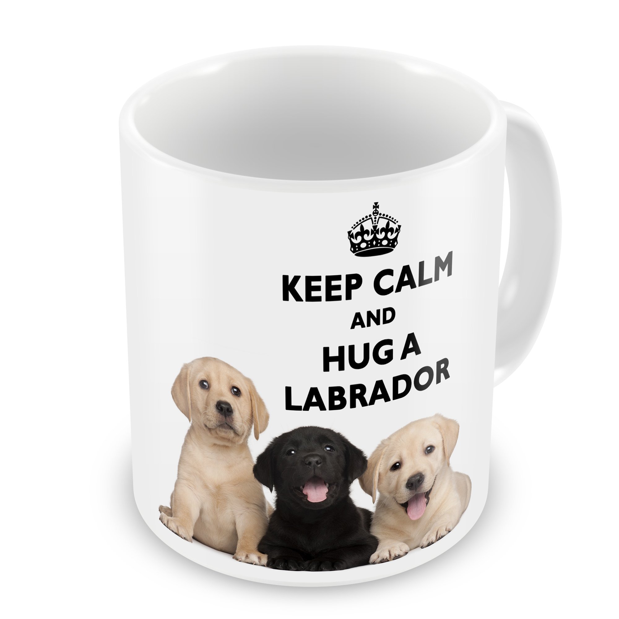 GIFT MUGS Keep Calm And Hug A Labrador Novelty