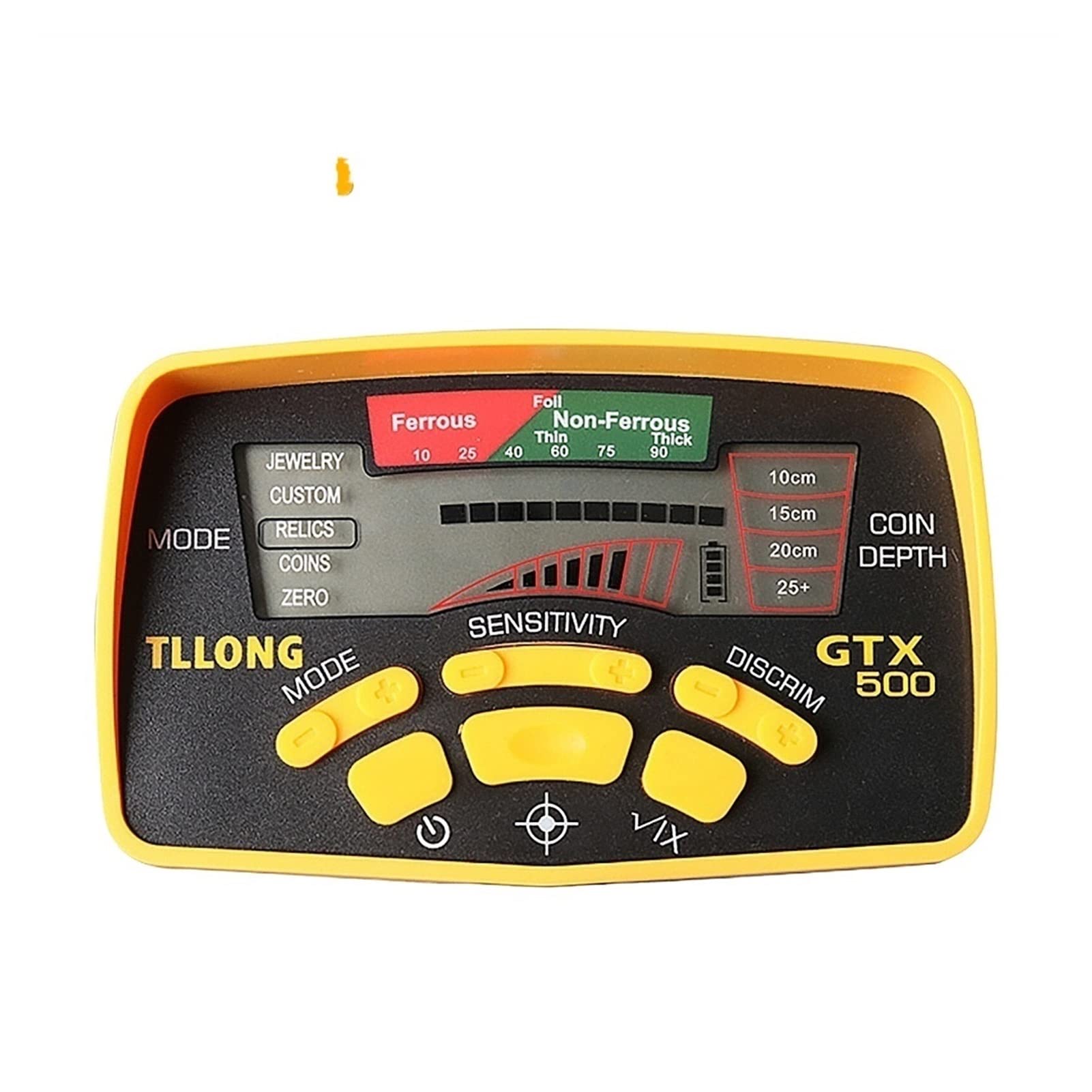 Detector de Metales para Adultos, Detector de Metal Detector subterráneo Puntero Impermeable la del Tesoro con LCD Mostrar Alta sensibilidad, Metales Wild Beach