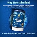 Asmita Organic Farms Blue Spirulina Cashew Butter 250g | Vanilla Flavoured | No Added Sugar | Preservative-Free | Zero Palm Oil | High-Protein Nut Butter Spread for Bread, Smoothies & More gallery image
