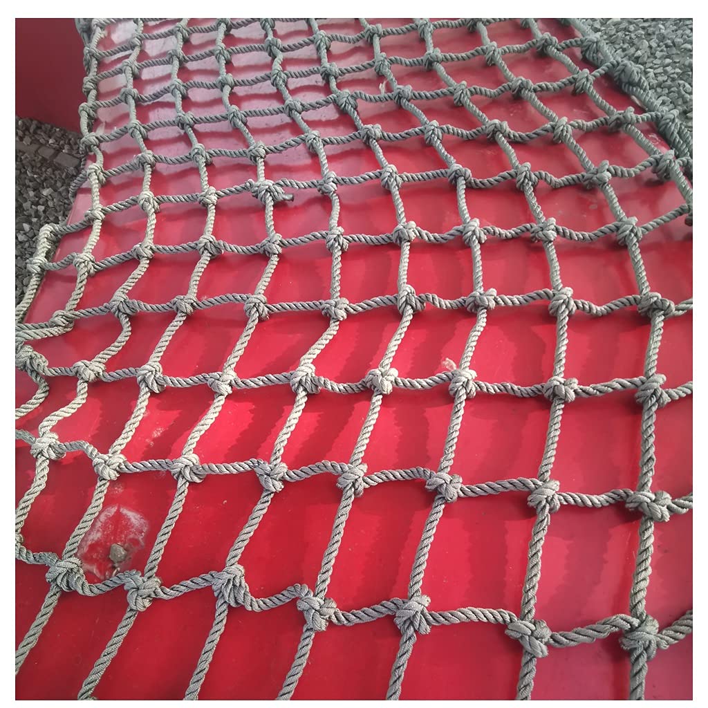 GTHTUHFD Outdoor Children'S Climbing Net Safety Net Anti-Falling Net Fence Nets Cargo Net Endurance Children Outdoor Climbing Net Balcony Stairs Garden Protection Net,8mm-3X3m/9.8X9.8ft