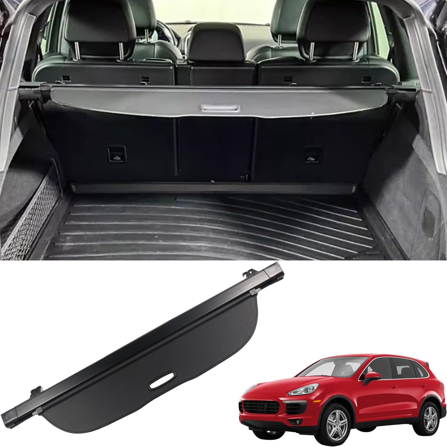HIGH FLYING Para Porsche Cayenne 2019 2020 2021 2022 2023 Consola Central De Coche, Panel De Engranajes Contenedor De Almacenamiento Lateral