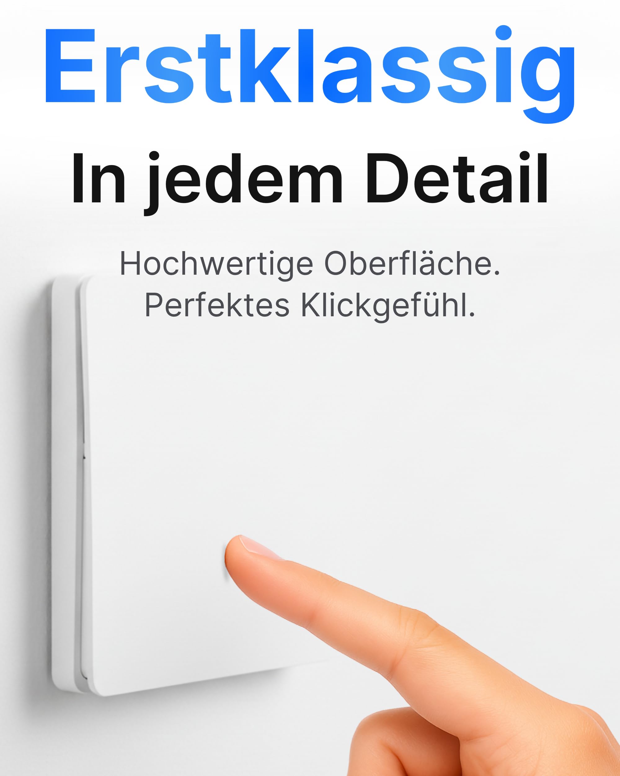 Hochwertiger Funkschalter 230V 6-Kanal Profi Set Batterielos | Funk Lichtschalter Hutschiene DIN-Rail | WLAN Schalter Verteilerkasten | Alexa & Google Home