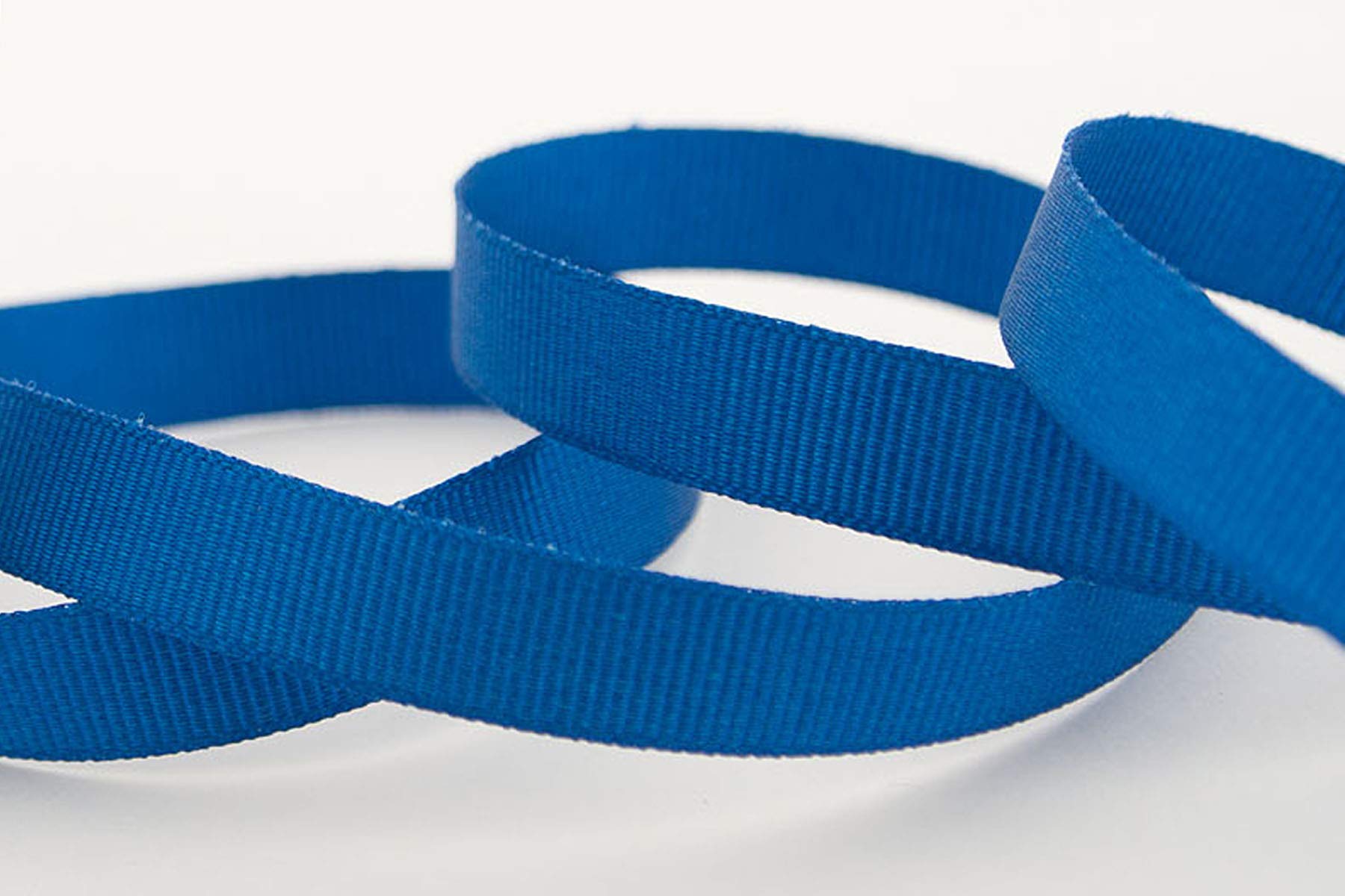 Berisfords 41025 20 m x 10 mm Polyester Grosgrain Ribbon, Royal, 10mm - Image 3