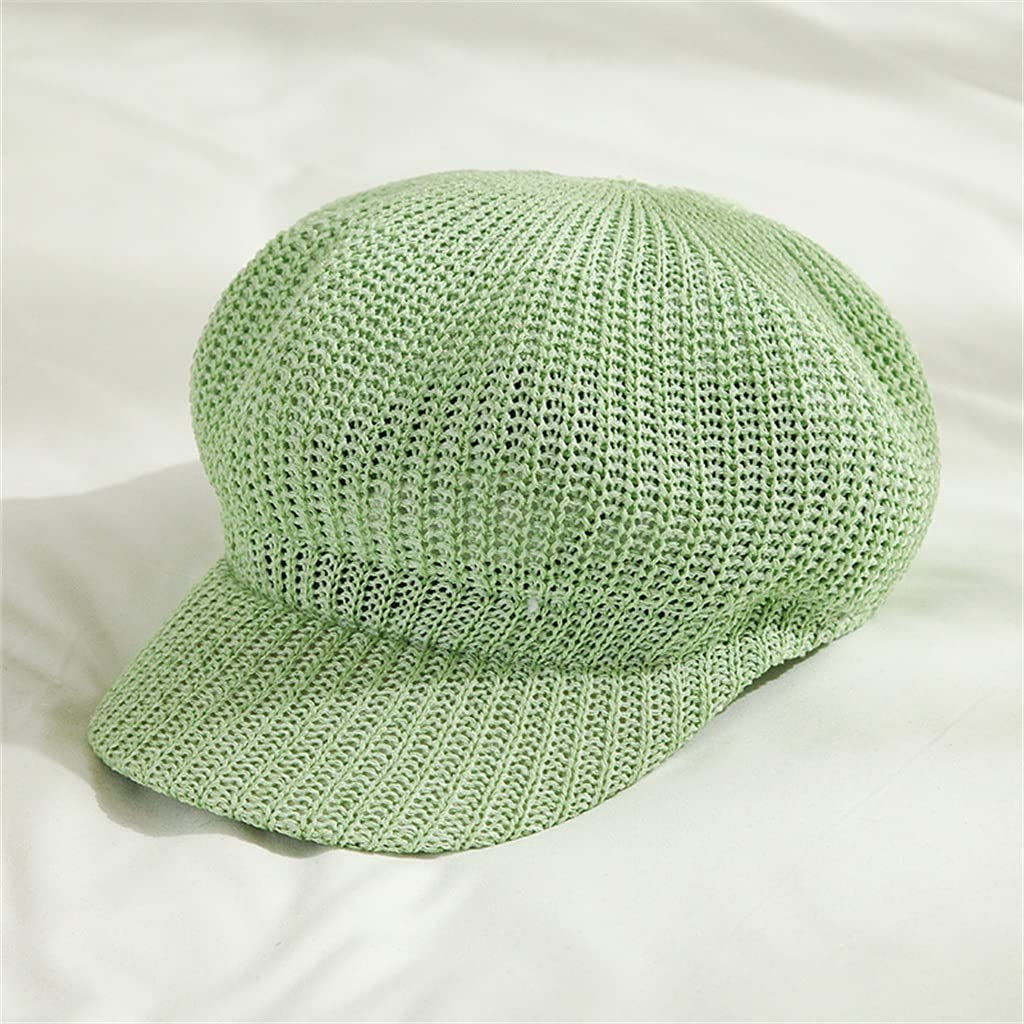 Cappello da Sole Berretto Ottagonale da Donna Cappello da Pittore Cappello da Spiaggia da Viaggio all'aperto Visiera Parasole Estiva da Donna Leggera e Traspirante