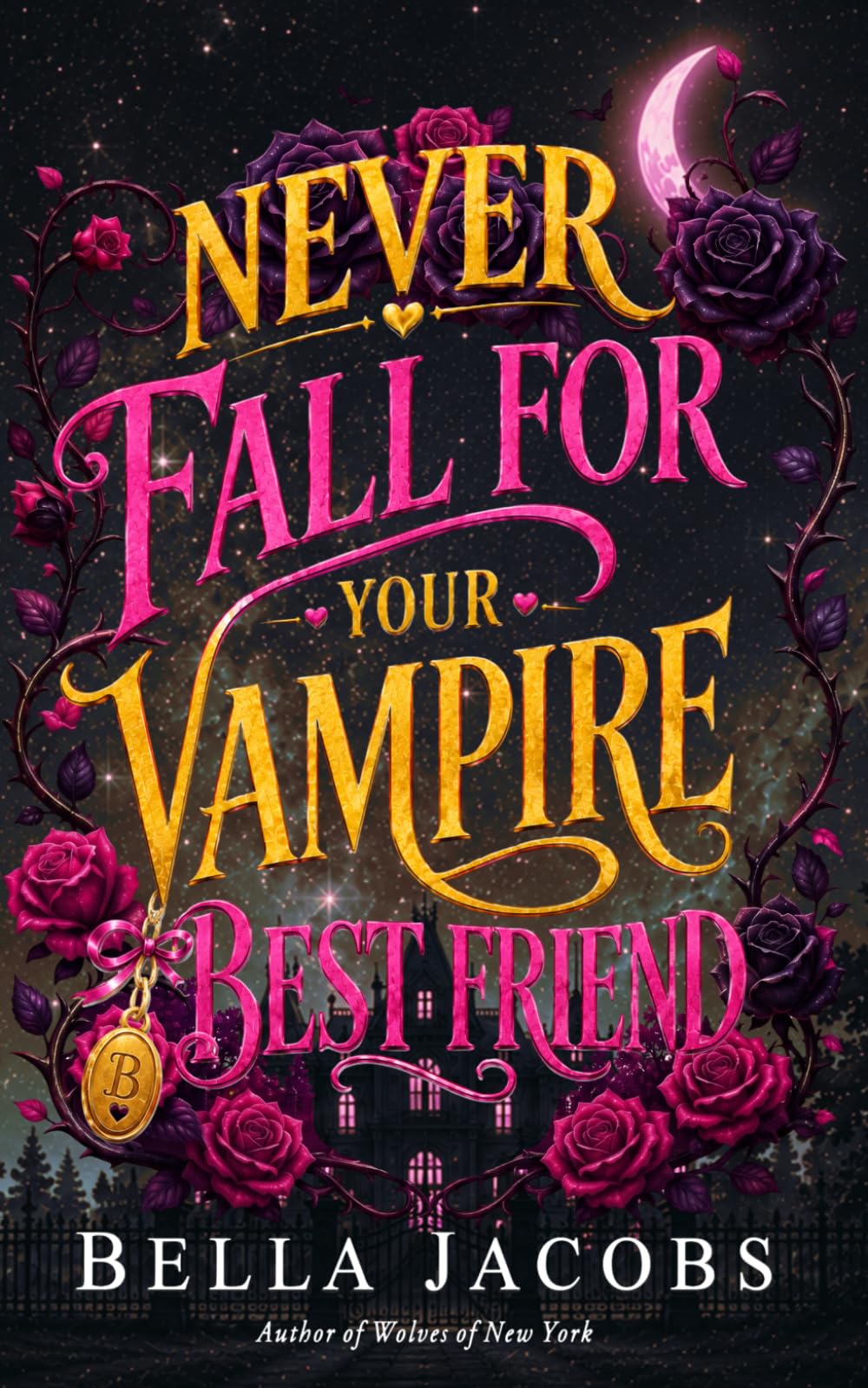 Never Fall for Your Vampire Best Friend: A Spice Marriage of Convenience Vampire Romance (Witches of Nightfall)