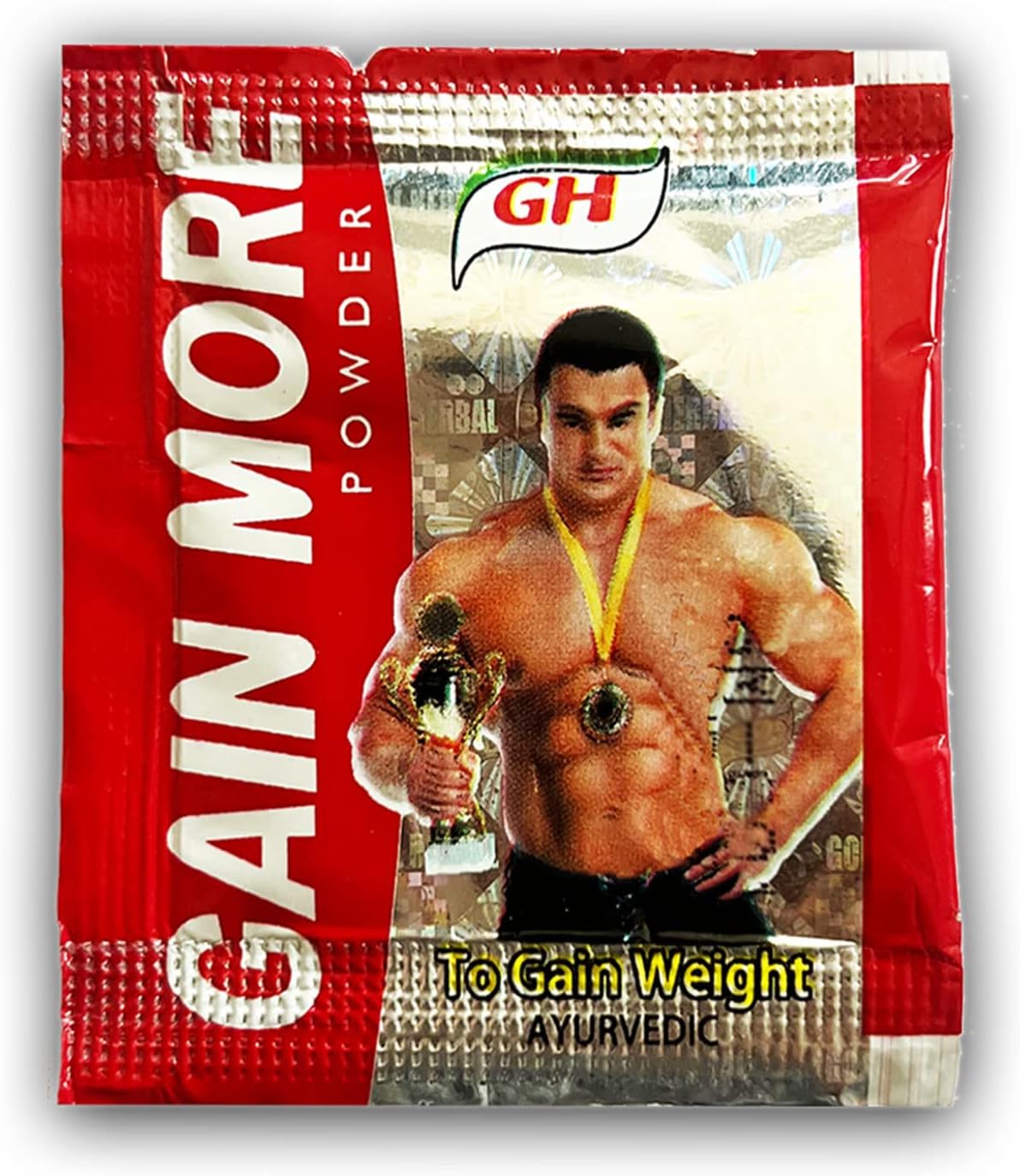 Gain More ayurvedic (10 sachets) For Muscle Gain Weight Gainers/Mass Gainers