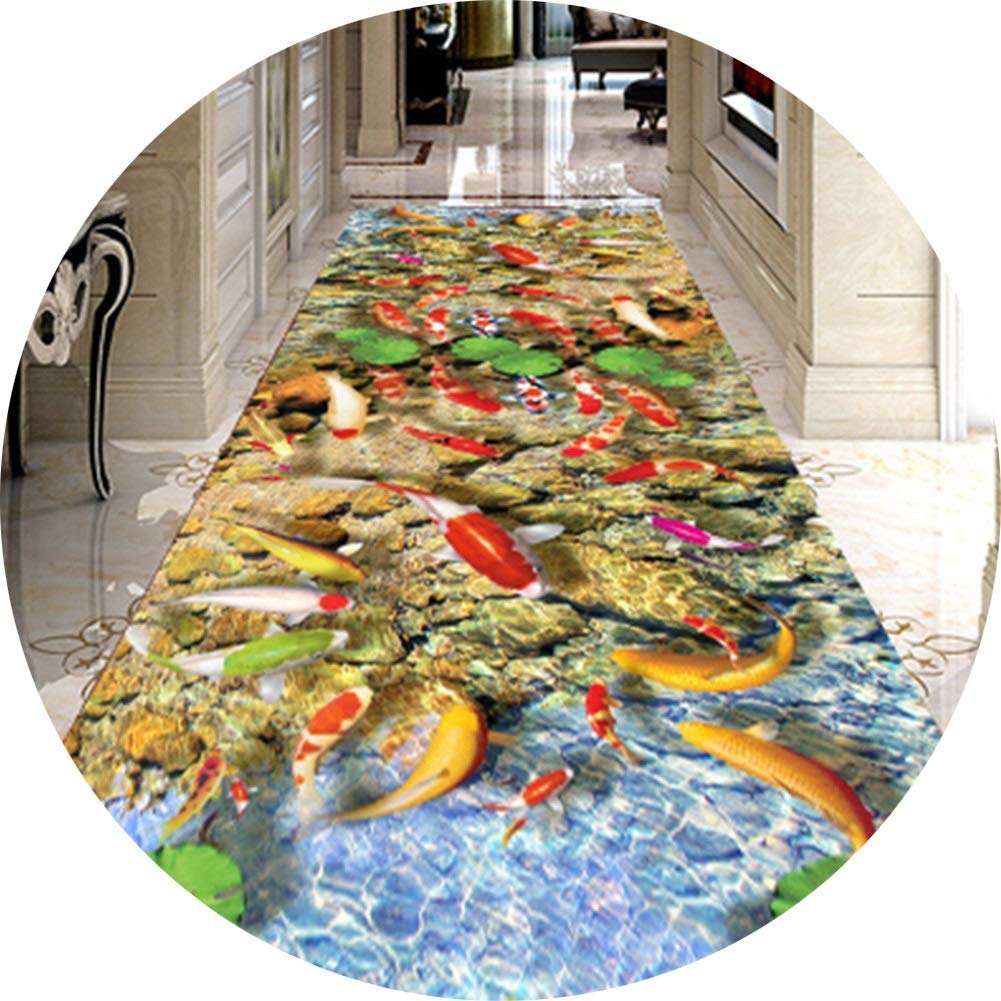 Moquettes de couloir 3D pour entrée d'allée et décoration d'hôtel