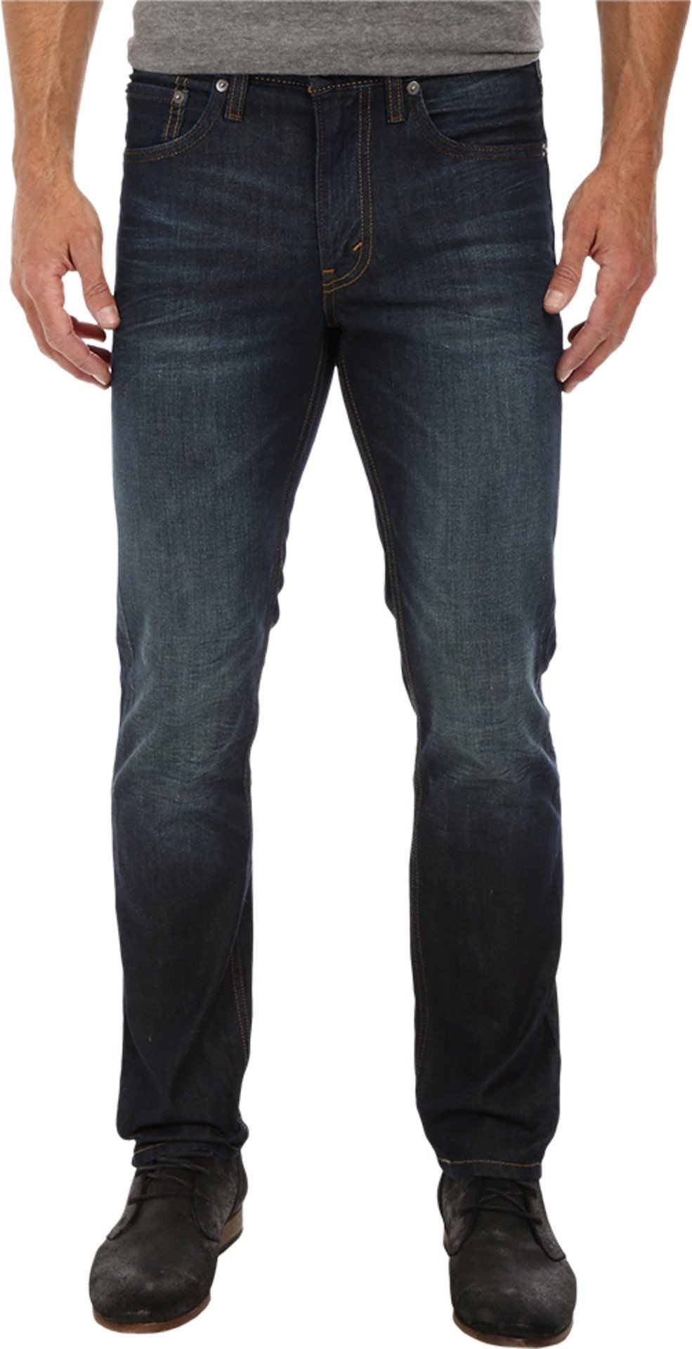 Levi's Men's Made in The USA-511 Slim Fit Jean, Green Splash, 34W x 30L