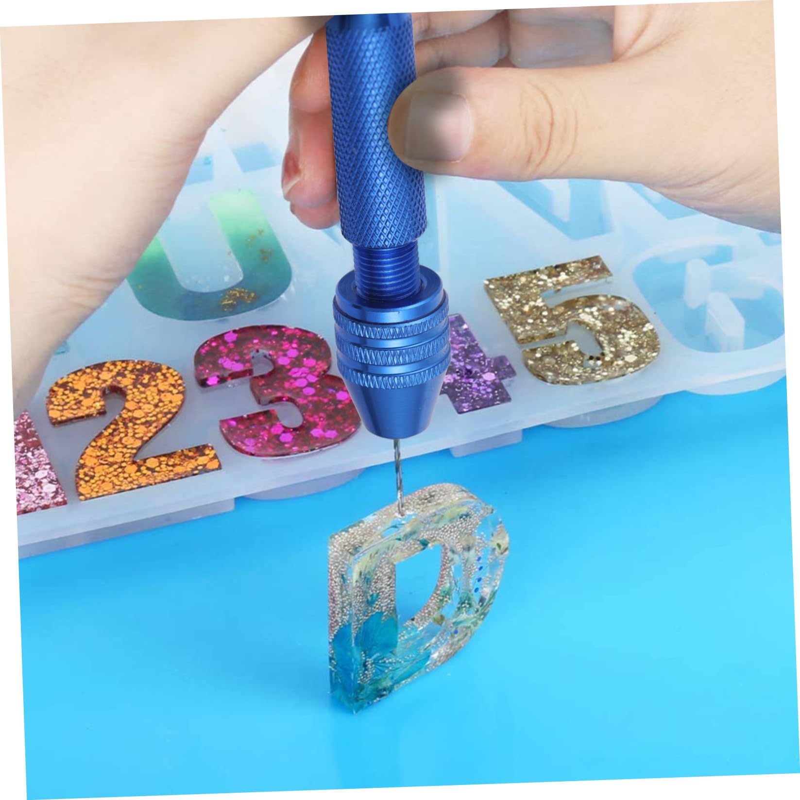 SHINEOFI 3 Set Mini Trapano Bit Set Kit Perforazione Compito Piccolo Punte Trapano Mini Punte Da Trapano Morsa A Perno Di Precisione Trapano Da Lavoro Manuale Acciaio 76 Pezzi * 3