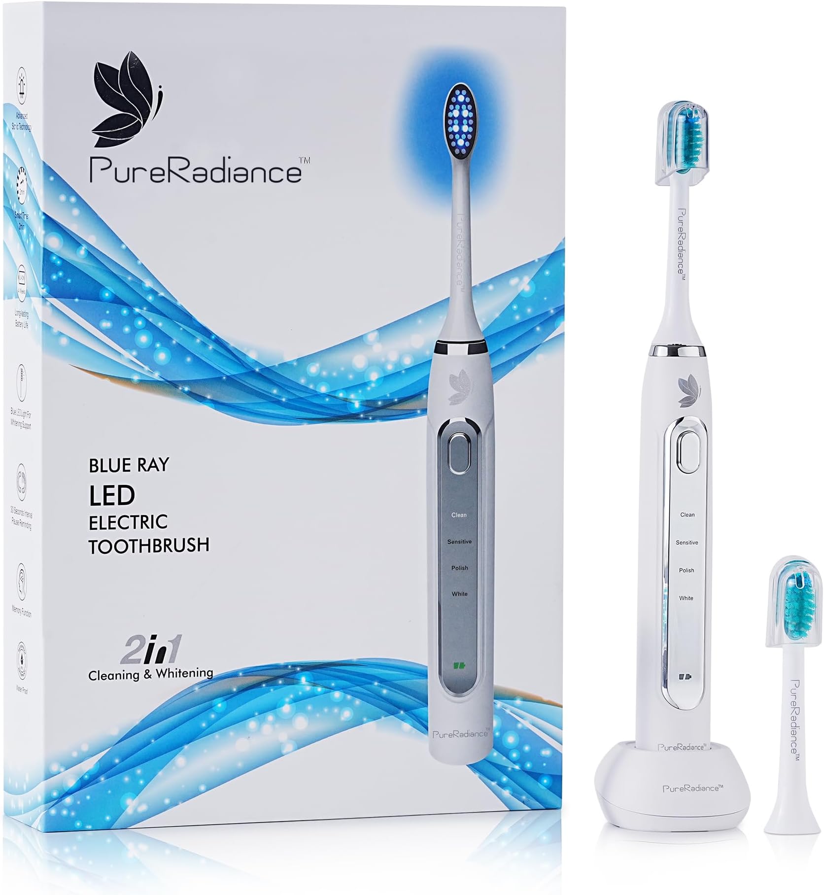 Amazon.com: Burst Pro Sonic Advanced Electric Toothbrush for Adults ...