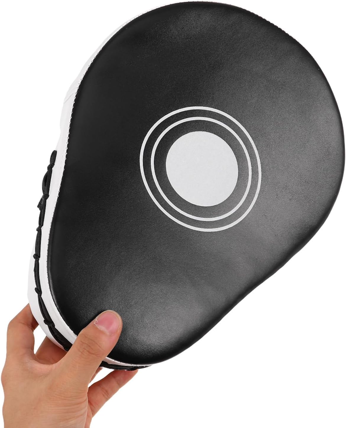 Boxing Curved Focus Punching Pads Mitts Handheld Shock Absorption Pu Material Hand Target for Trainer's Hands and User's Fists Training in Group Scenarios