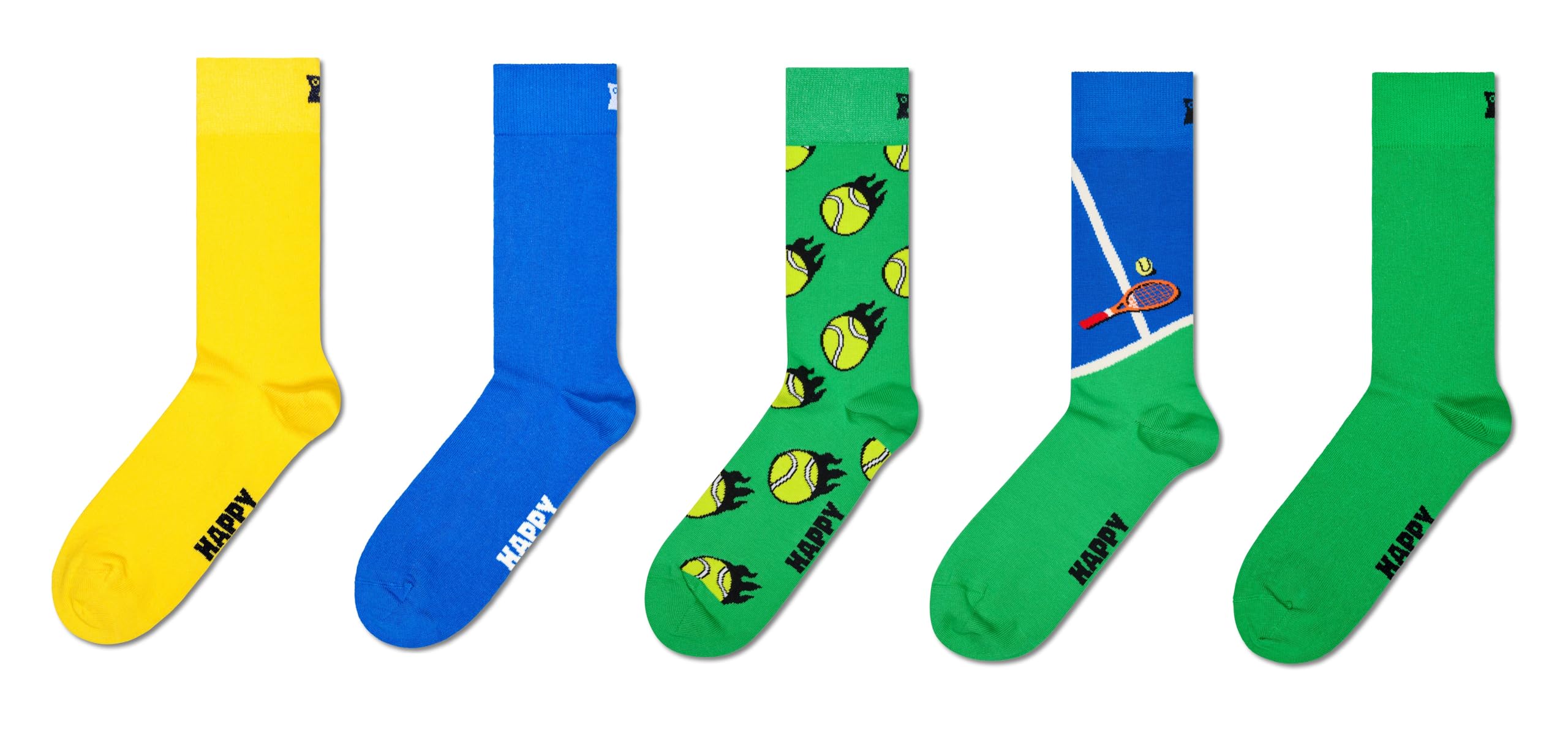 Happy Socks 5-Pack Pattern Socks