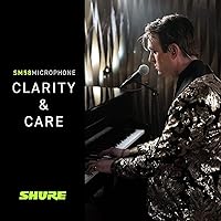 Vista 8 de Shure - Micrófono SM58-LC interfaz digital MVX2U XLR a USB, cable USB-c, conector para auriculares, preamplificador integrado con control