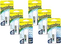 Benzedrex Inhaler Propylhexedrine Nasal Decongestant Pack of 6 - Fast Relief for Stuffy Nose, Allergies, Colds & Sinus Pressure