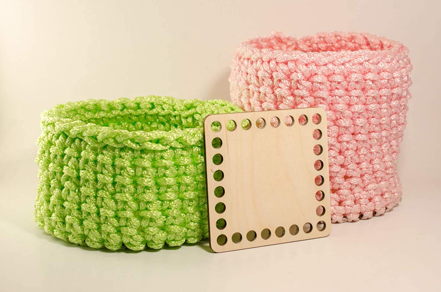 Plateforme Tressage Manuel Base En Contreplaqué 70x40cm Pour Panier Crochet - Fond Osier Perforé - DIY Tissage - Naturel Base Legno Per Uncinetto