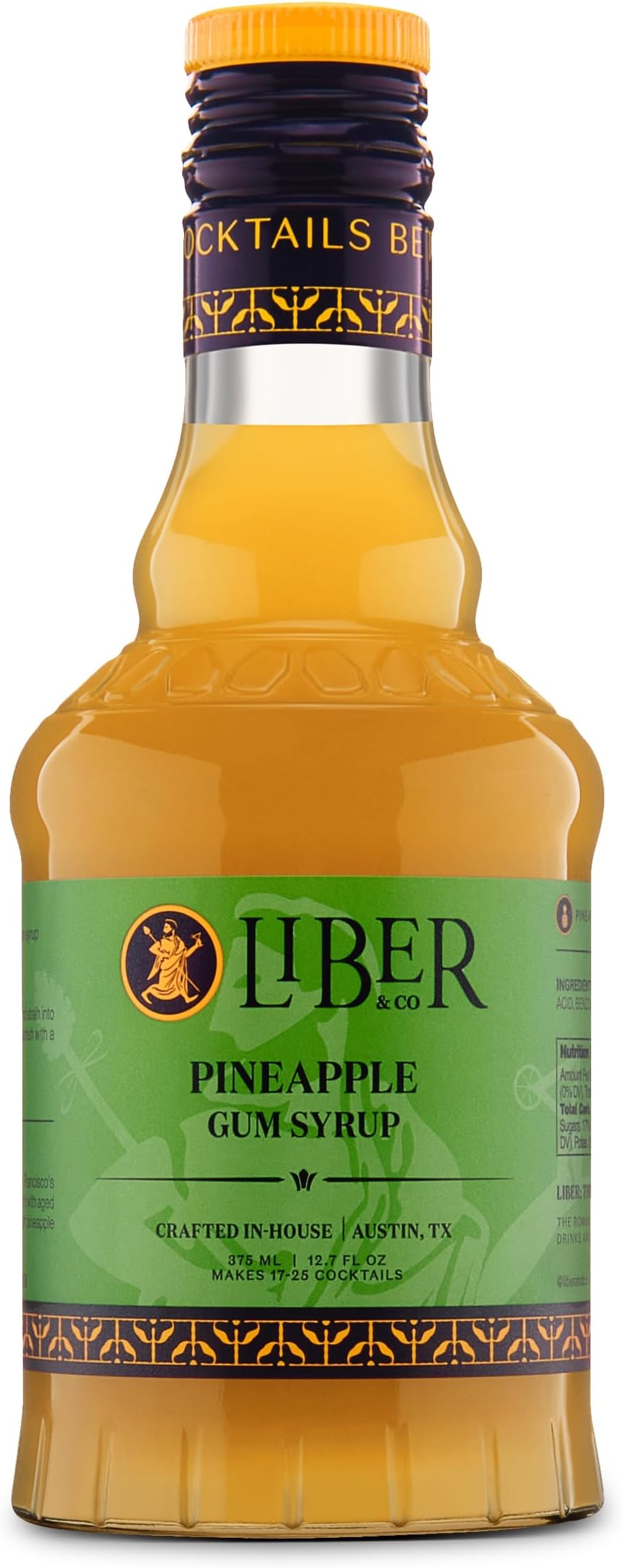 Pineapple Gum Syrup (375ml)