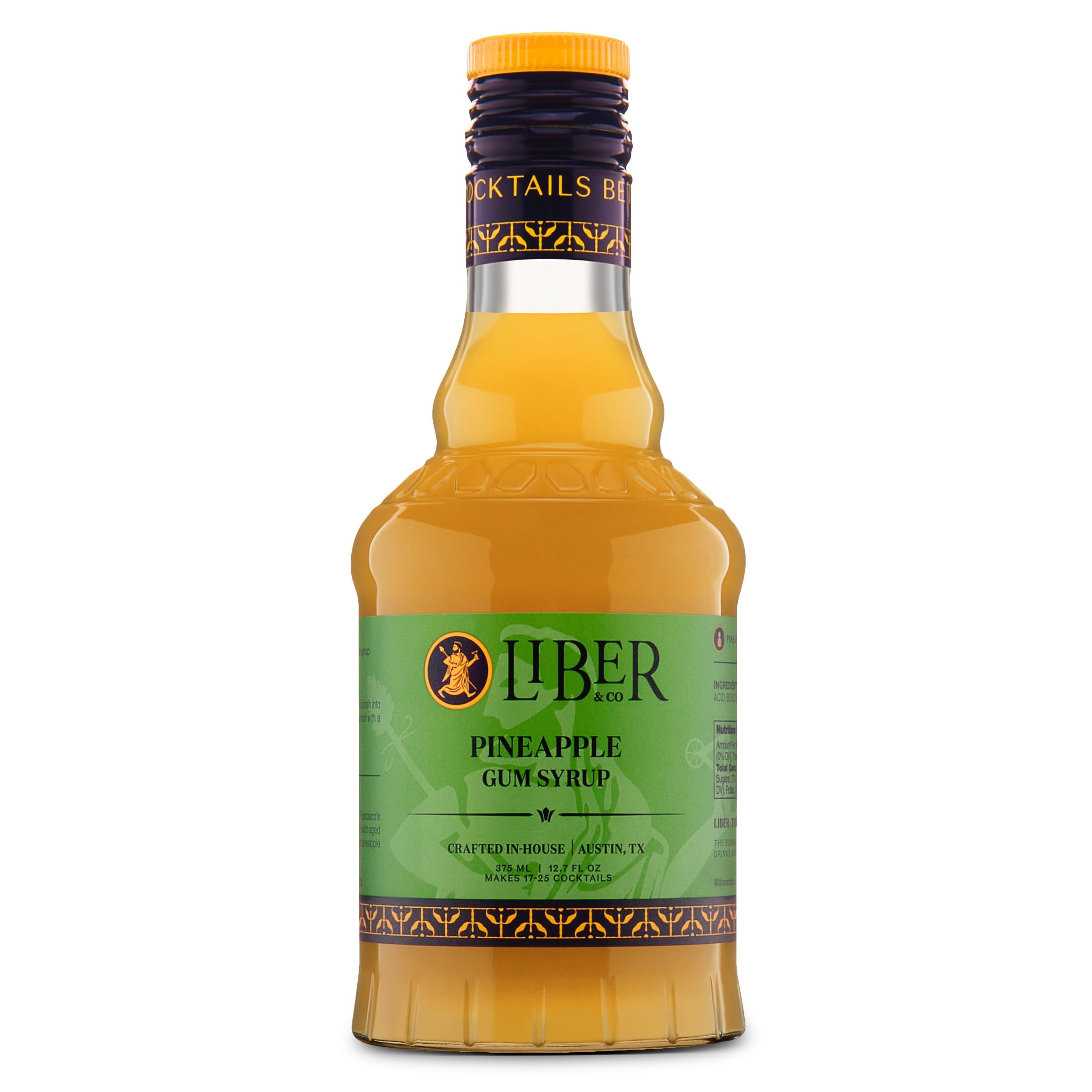 Liber & Co. Pineapple Gum Syrup (375ml)