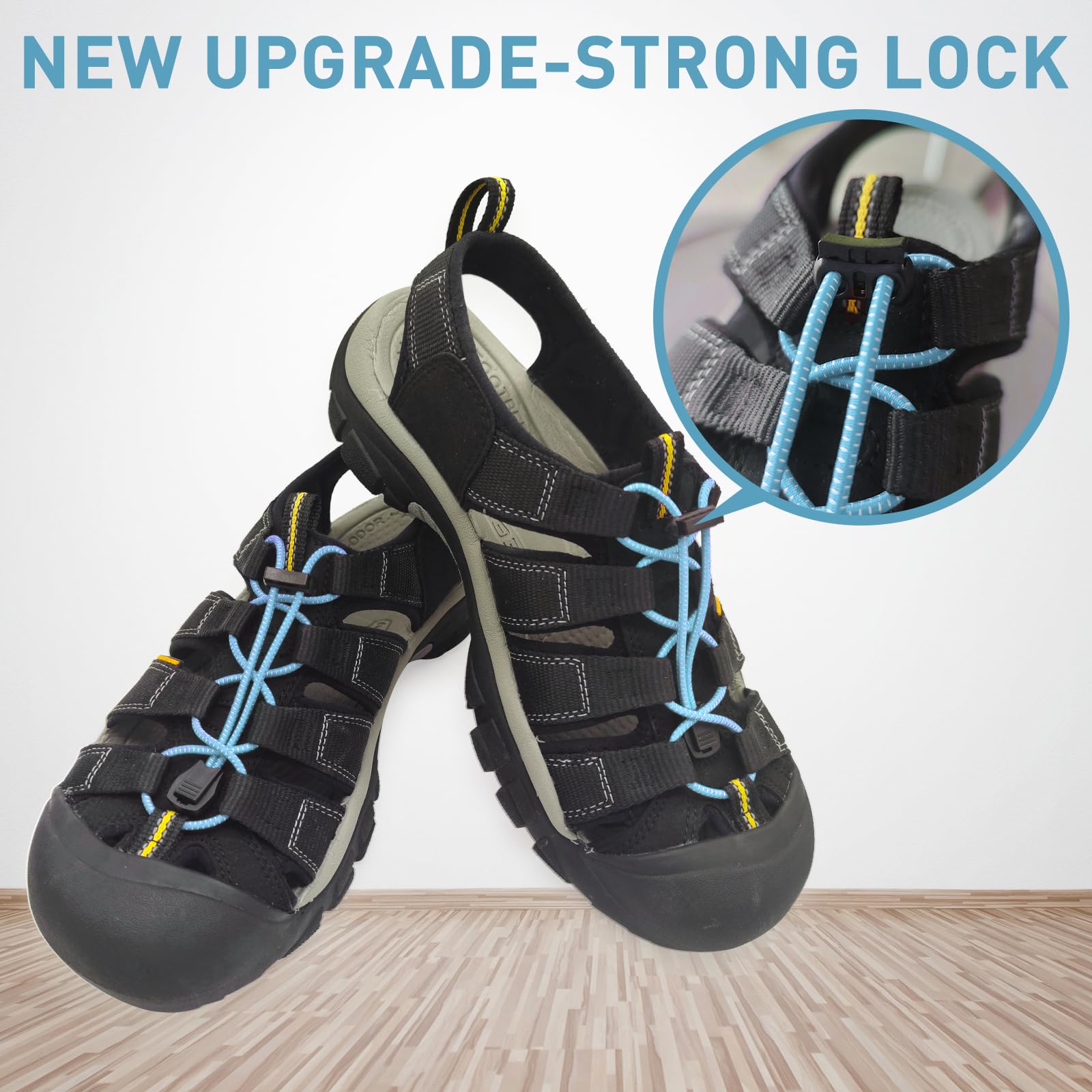 Amazon.com: UamGlsob Elastic No Tie Shoe Laces Replacement for