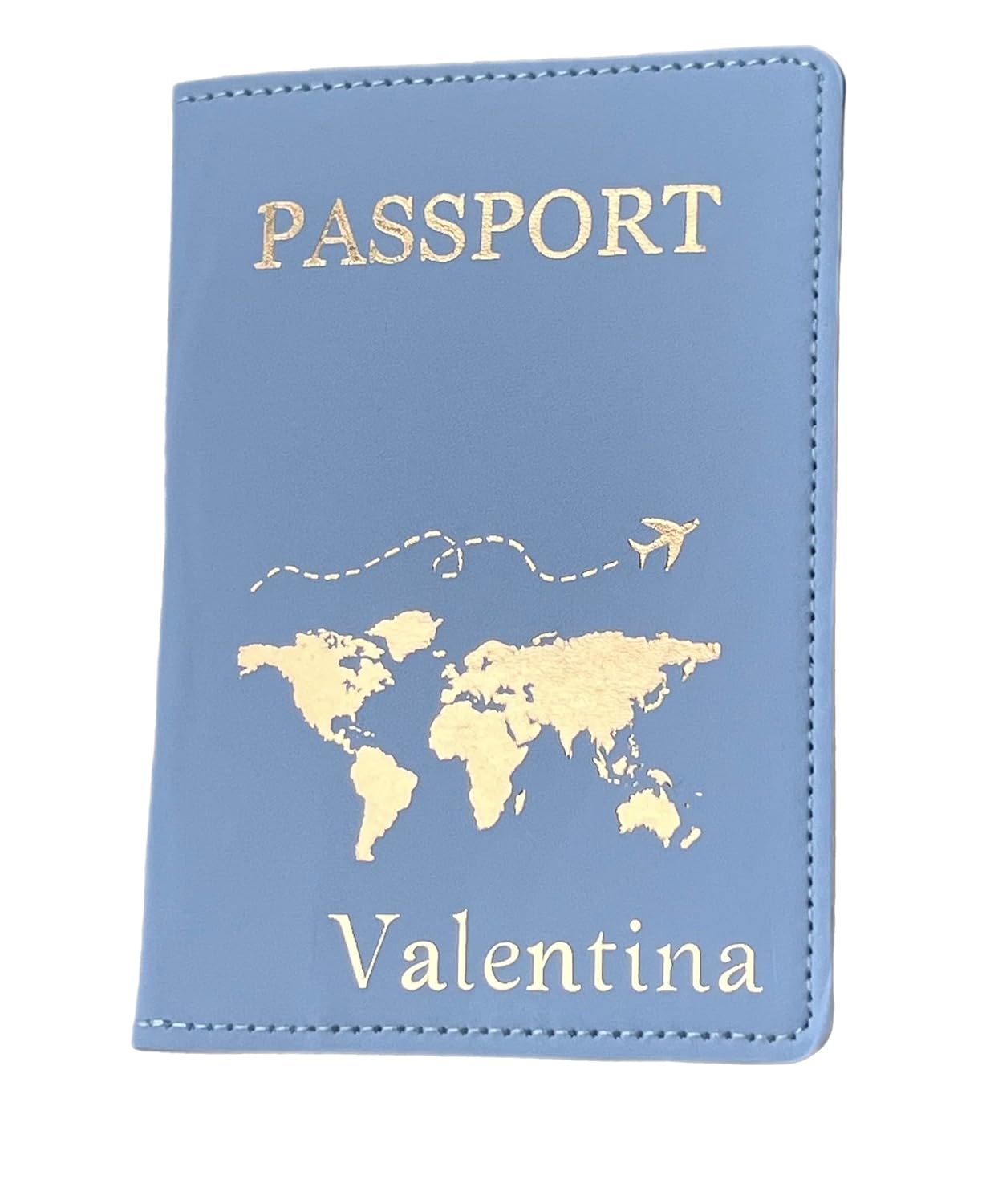 Personalised Passport Holder for Women Men with Names Couple Unique