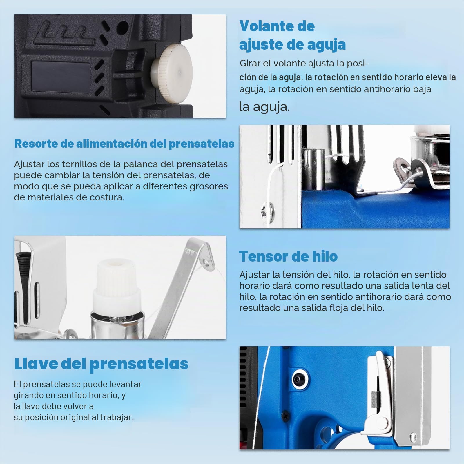 MXBAOHENG Maquina de coser saco con 2 baterías velocidad ajustable 18 V 5200 mAh cierre de bolsas Industrial máquina de cierre de bolsas de mano para arroz/sacos/tejido/papel/bolsas de plástico
