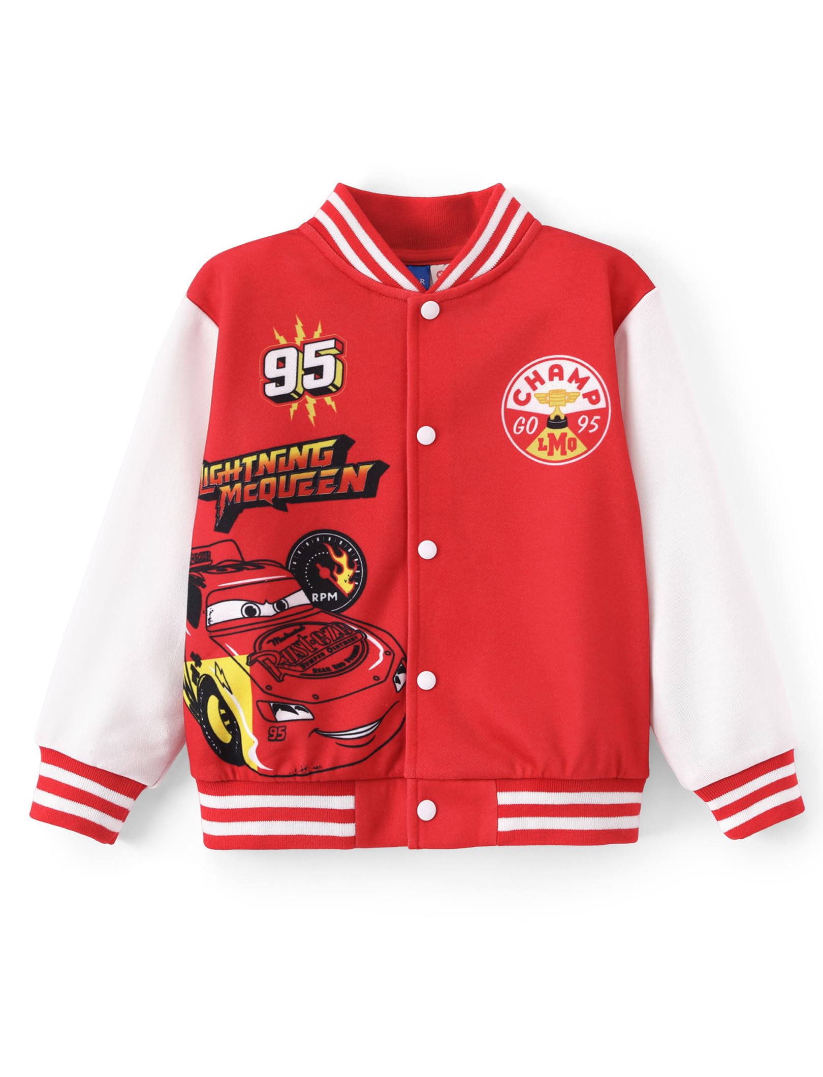 Disney Girl &amp; Boy Varsity Bomber Jacket Fall Sweatshirt Toddler to Big Kid