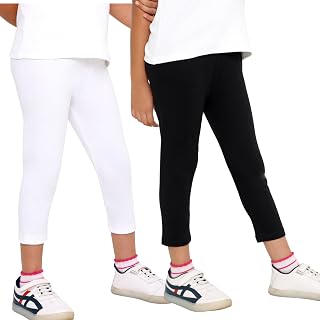 TotzTouch Kids Girls Capri Leggings |Girls Capri |Short Pant for Girls Age (12 Months - 12 Years) Price In India