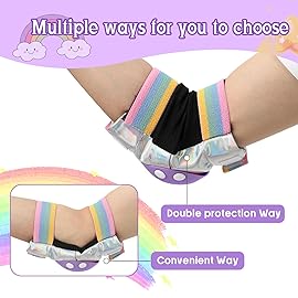 Adicop Kids Knee Pads for Girls Boys Toddler 3-8 Years Old Knee and Elbow Pads with Wrist Guards Youth Protective Gear Set for Skateboard Cycling Roller Bike Inline Scooter Skating