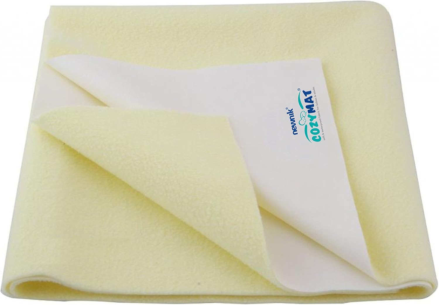 Waterproof, Breathable, Reusable Mat/Underpad/Absorbent Sheets/Mattress Protector (Size: 70 x 50 Centimeter, Yellow) : Baby