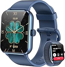 Blackview Reloj Inteligente Hombre Mujer con Llamadas, Pulsómetro/Oxímetro/Sueño/Podómetro, 1.85" Smartwatch Hombre con Whatsapp Mensajes, 100 Modos Deportivos, Pulsera Actividad para Android iOS