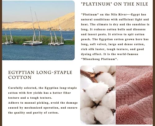 Miniatura 5 de nobranded Toalla de baño de gran tamaño de 900 GSM, 100 % algodón egipcio, pesadas y absorbentes, toallas de baño de lujo en un hotel de siete