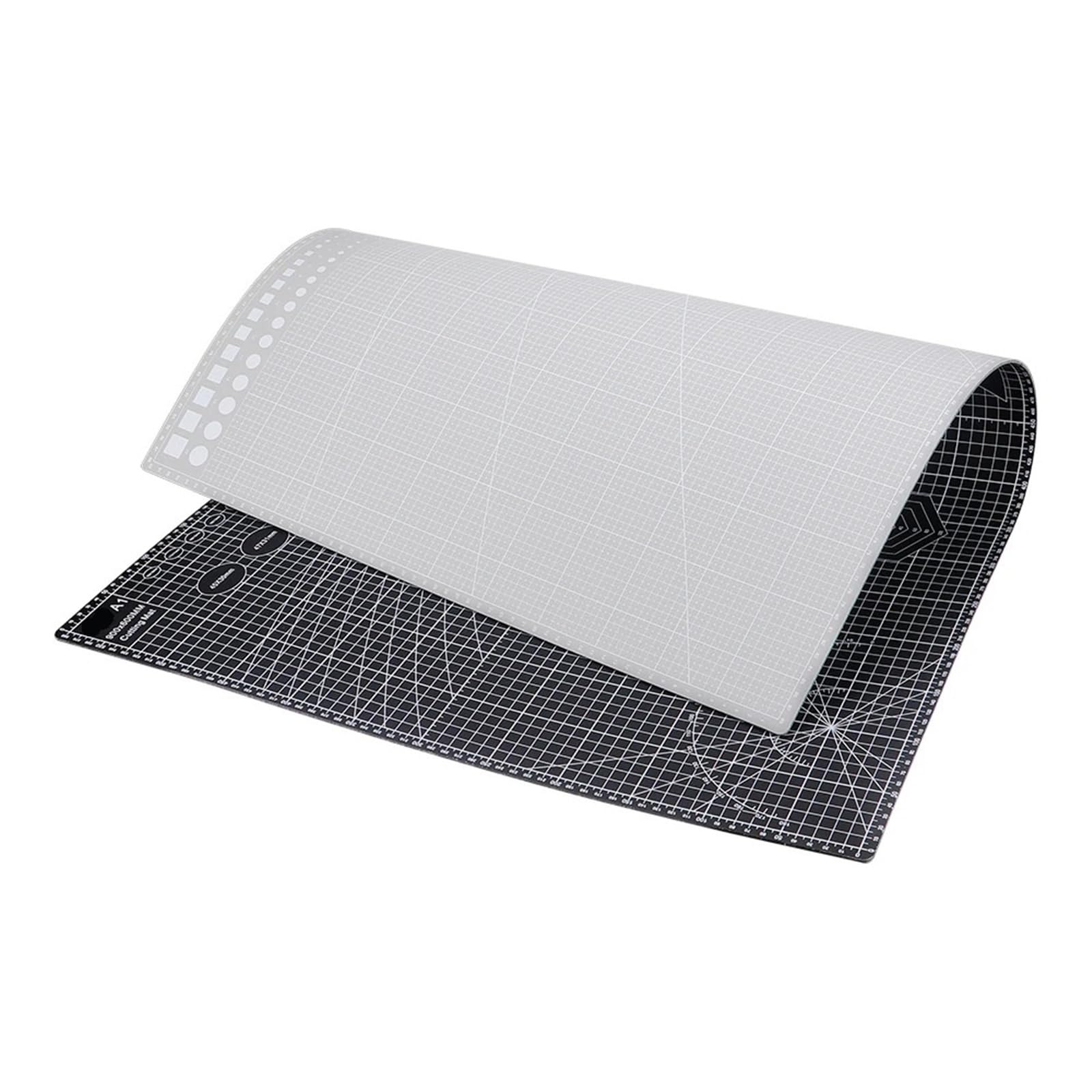 Tappetino da taglio in PVC | Tappetino da taglio A1 grigio nero for lavori di cucito