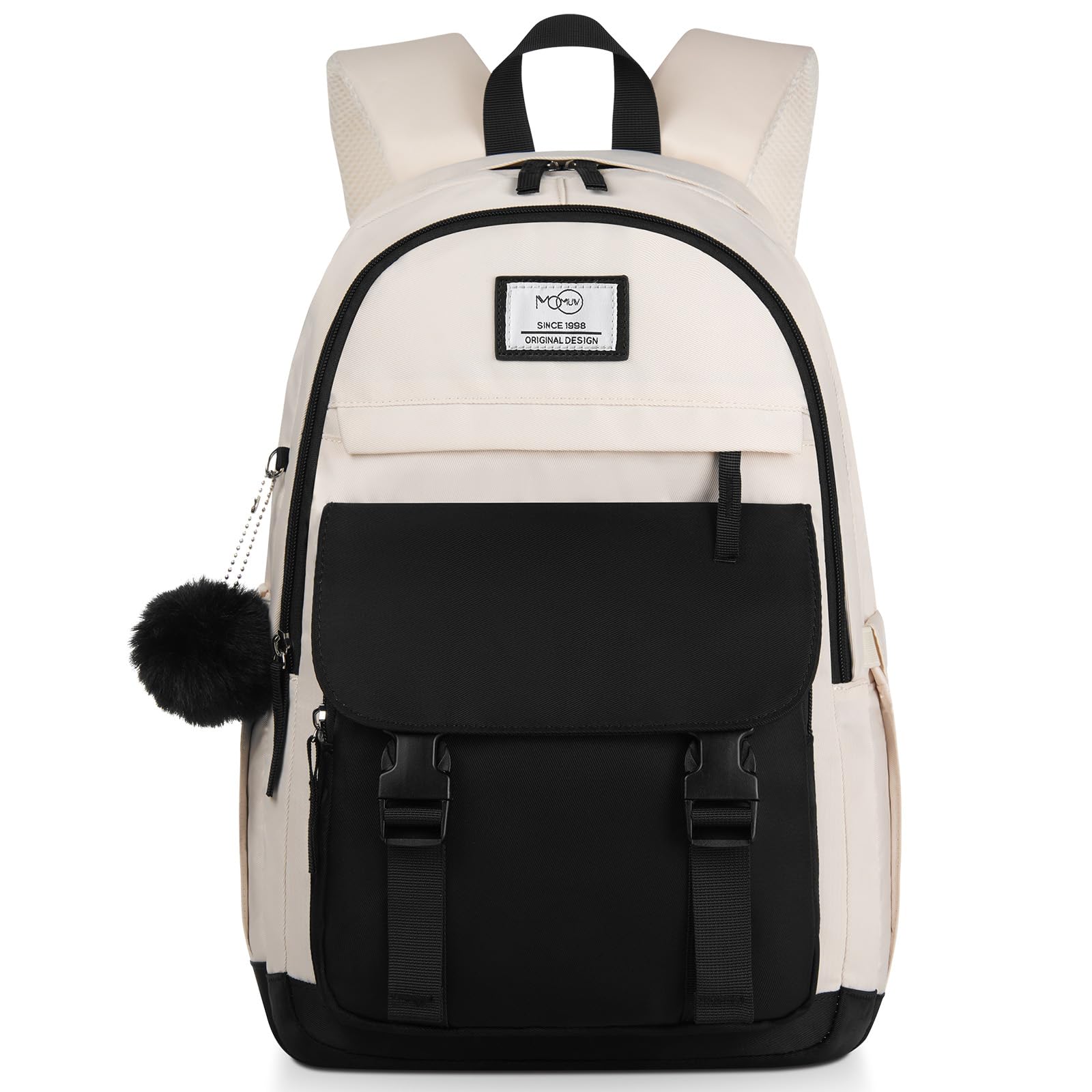 MOMUVO Backpacks for Teen Girls Women,17.3 Inch Laptop School Backpack Cute College Backpack Bookbag for Students