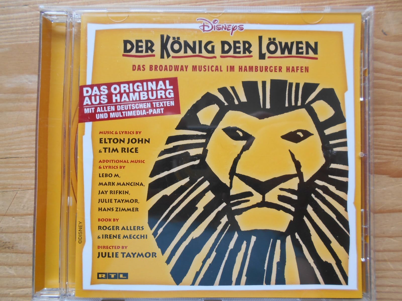 Der Koenig Der Loewen (Disney's The Lion King) German Cast Recording