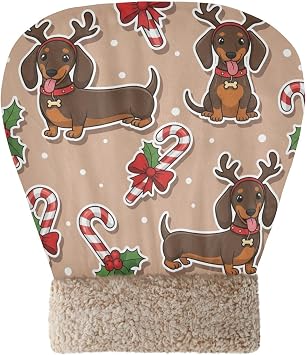 Christmas Cat Bed Cave Bag for Cats and Small Dog Pet Snuggle Sack Cute Winter Soft & Safe Self Warm