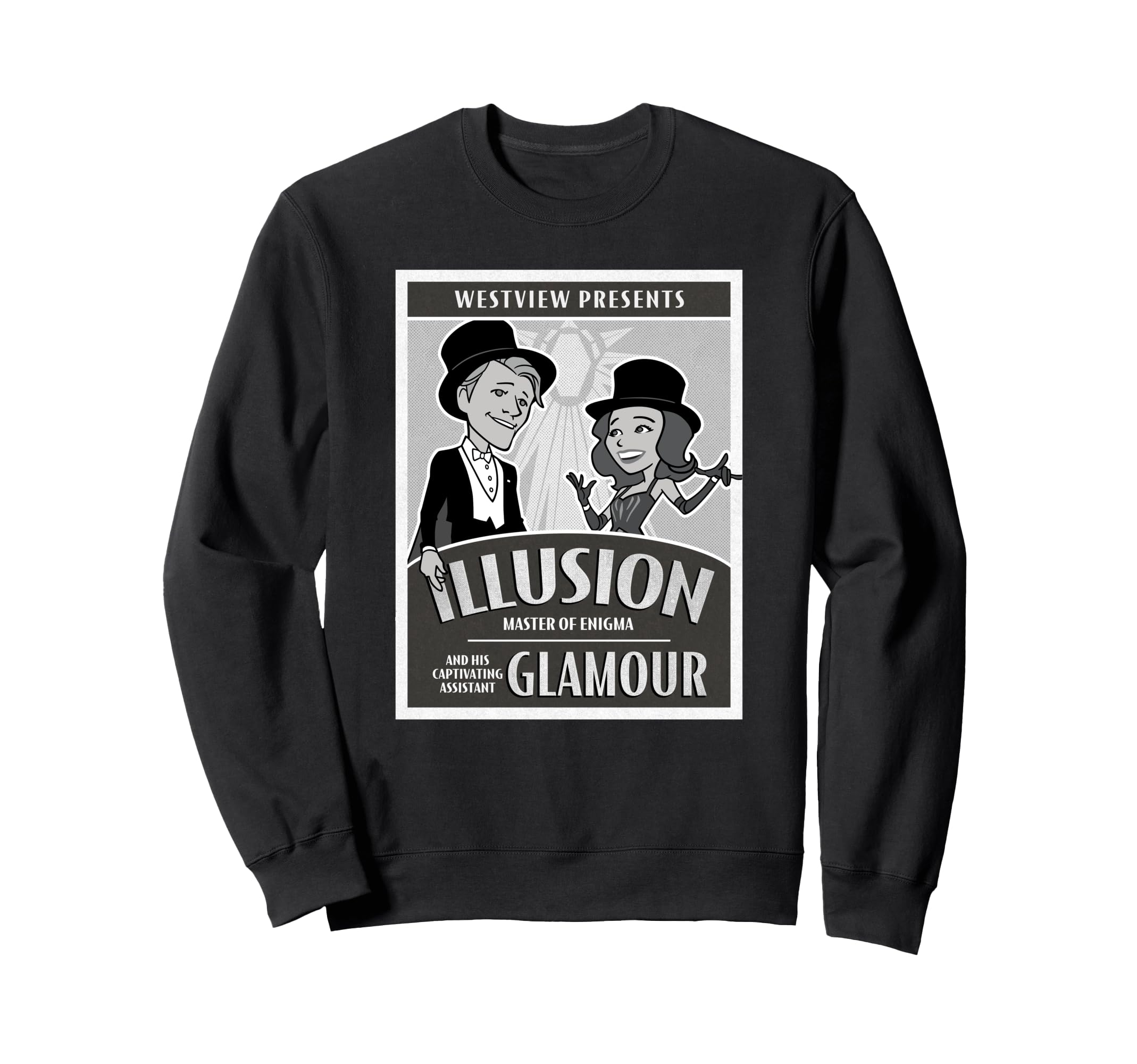 Sweat Marvel WandaVision revivez la magie nostalgique de Westview - 2
