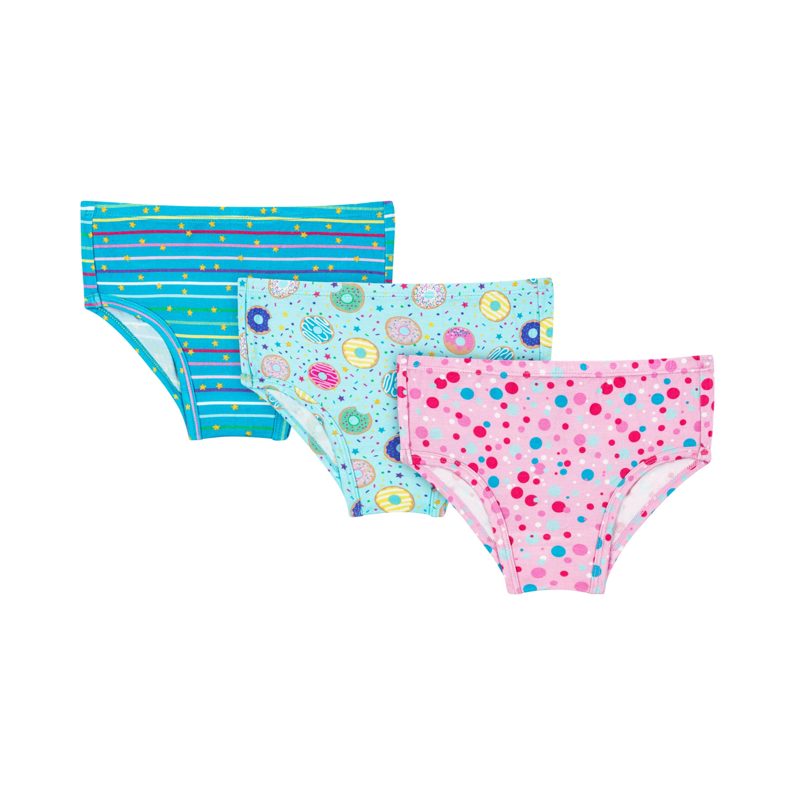 Girls Underwear Set of 3 Soft Girl Panties All Day Wear