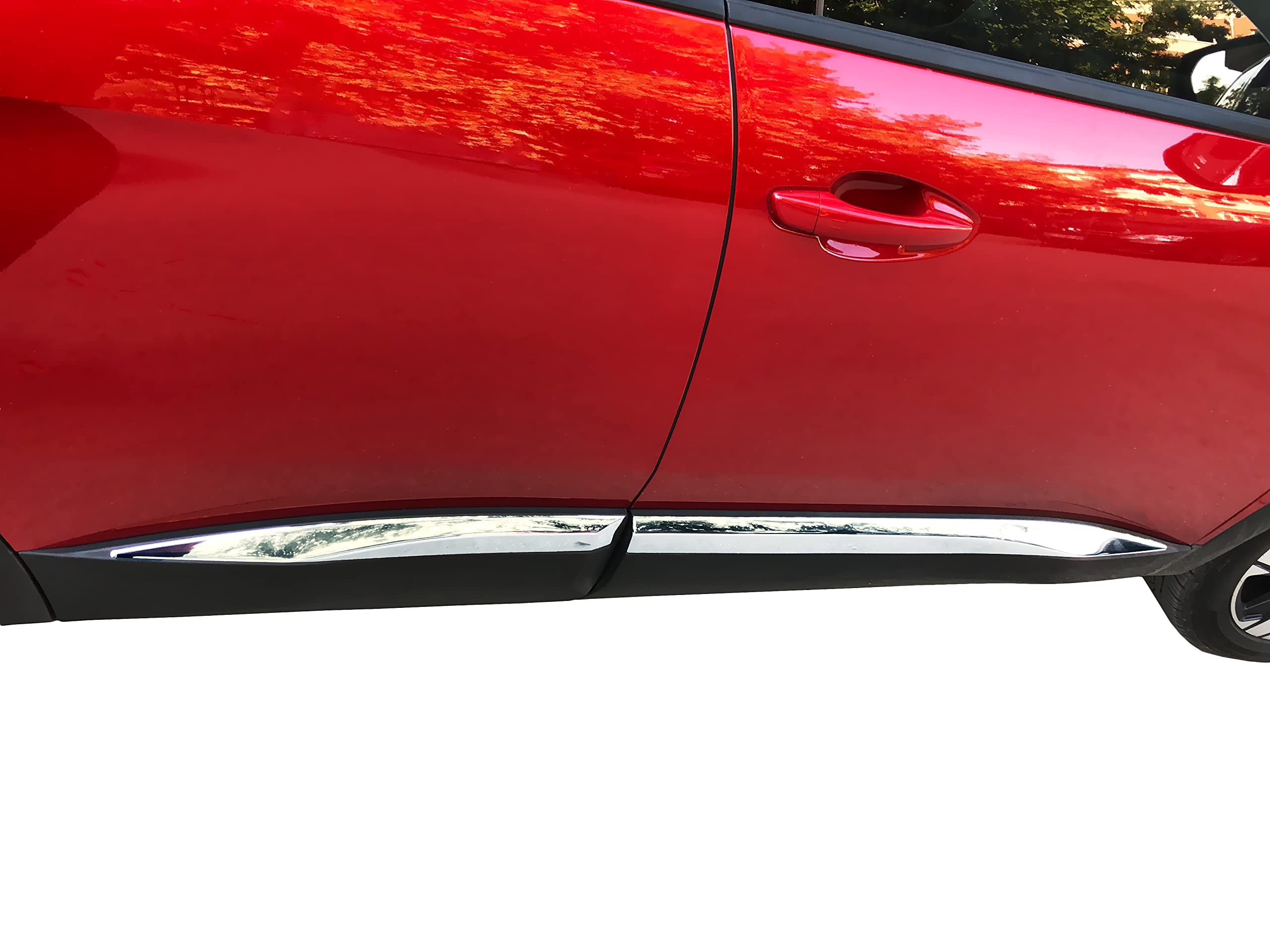 Instaplijsten voor Peugeot 3008 2 2016 (5 deurs) - Set van 4