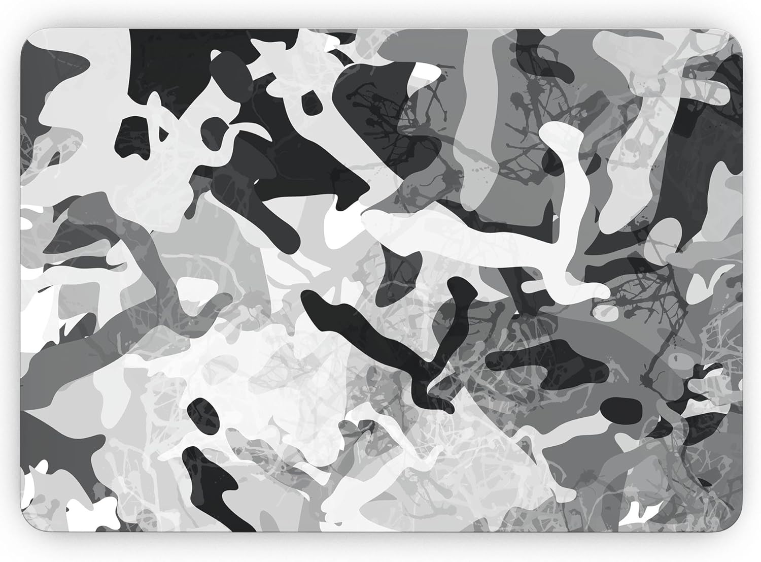 DesignSkinz - Compatible with MacBook Pro 14" M4 (A3401/A3185) - Skin Decal Protective Scratch Resistant Vinyl Wrap - Desert Snow Camouflage V2