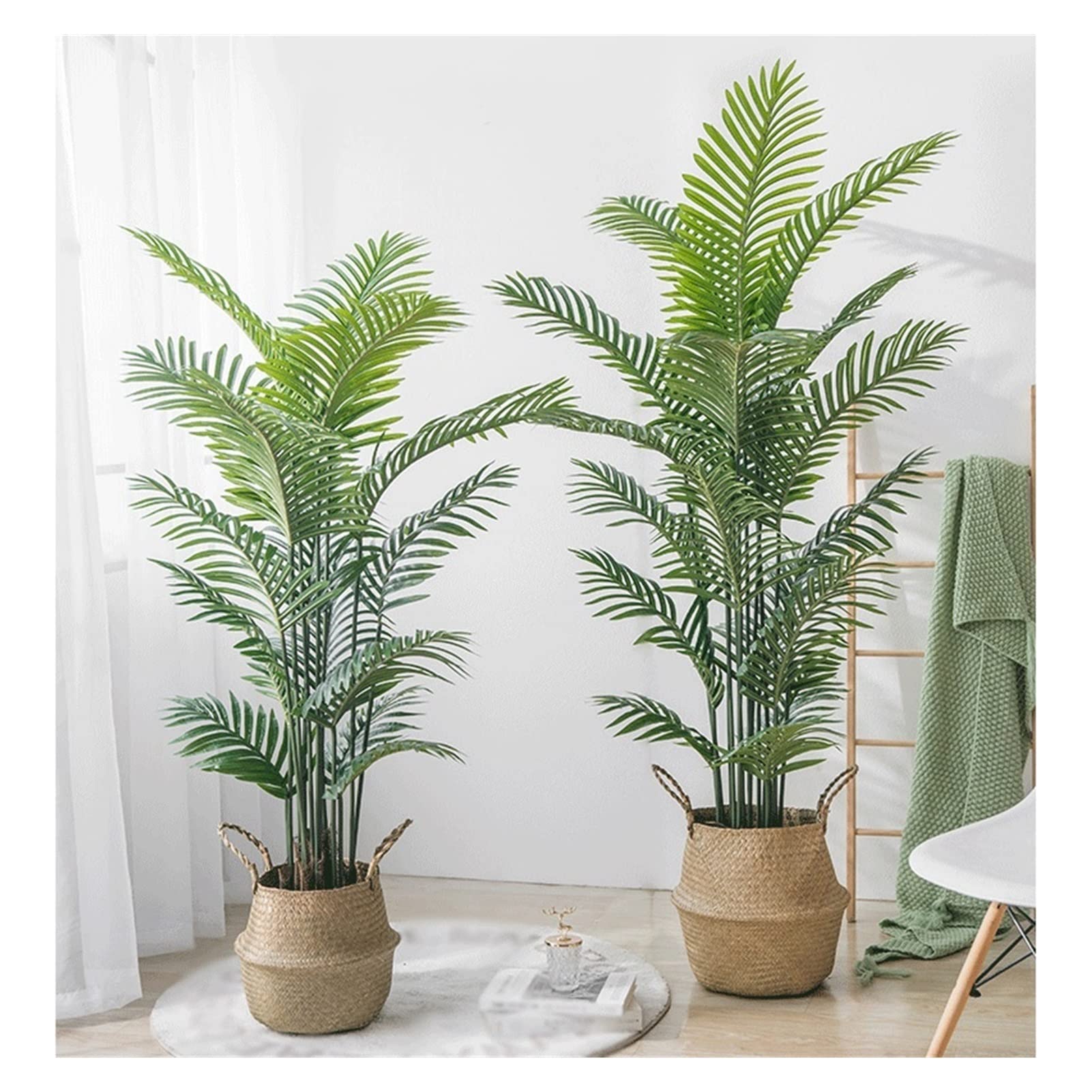 Piante artificiali Simulazione per interni Ornamenti per piante verdi Ornamenti per vaso ornamentale artificiale Albero ornamentale adatto per soggiorno, camera da letto, ecc. Pianta finta,