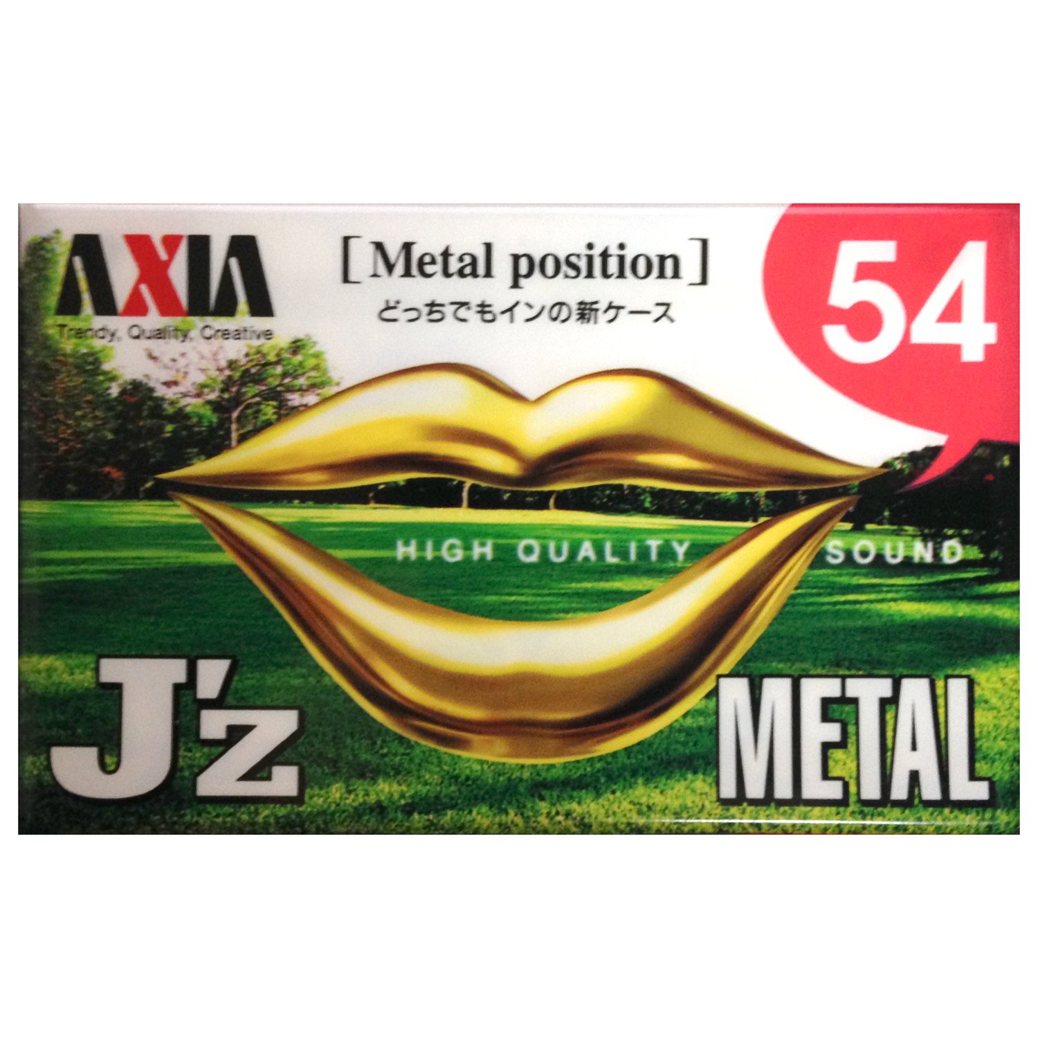カセットテープ メタルポジション AXIA J'z METAL 50分1本・54分1本