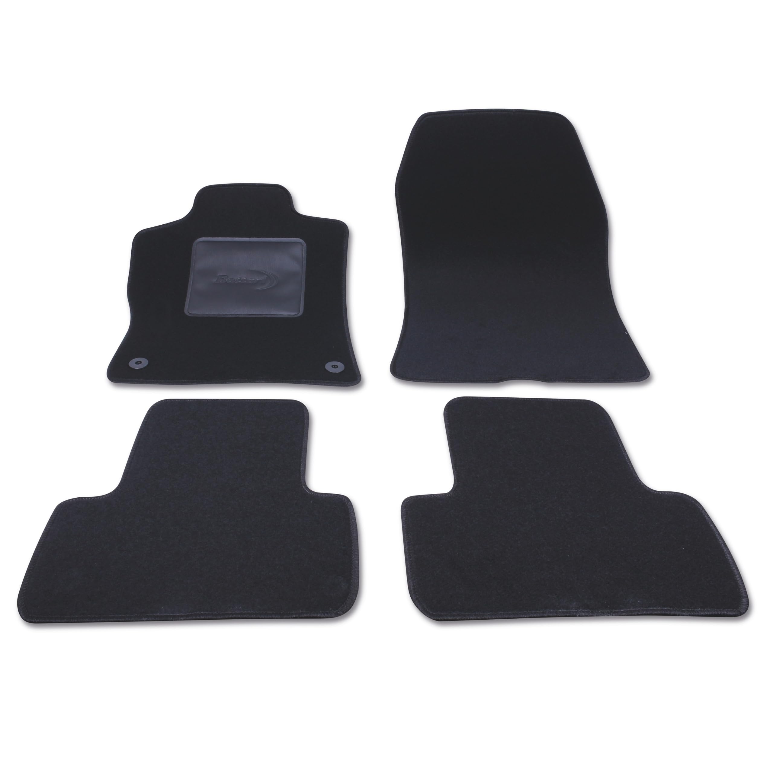 Bottari 39172 Car Mat Set for Peugeot 308 from 2021 to Present, Made in Carpet, 4 Pieces