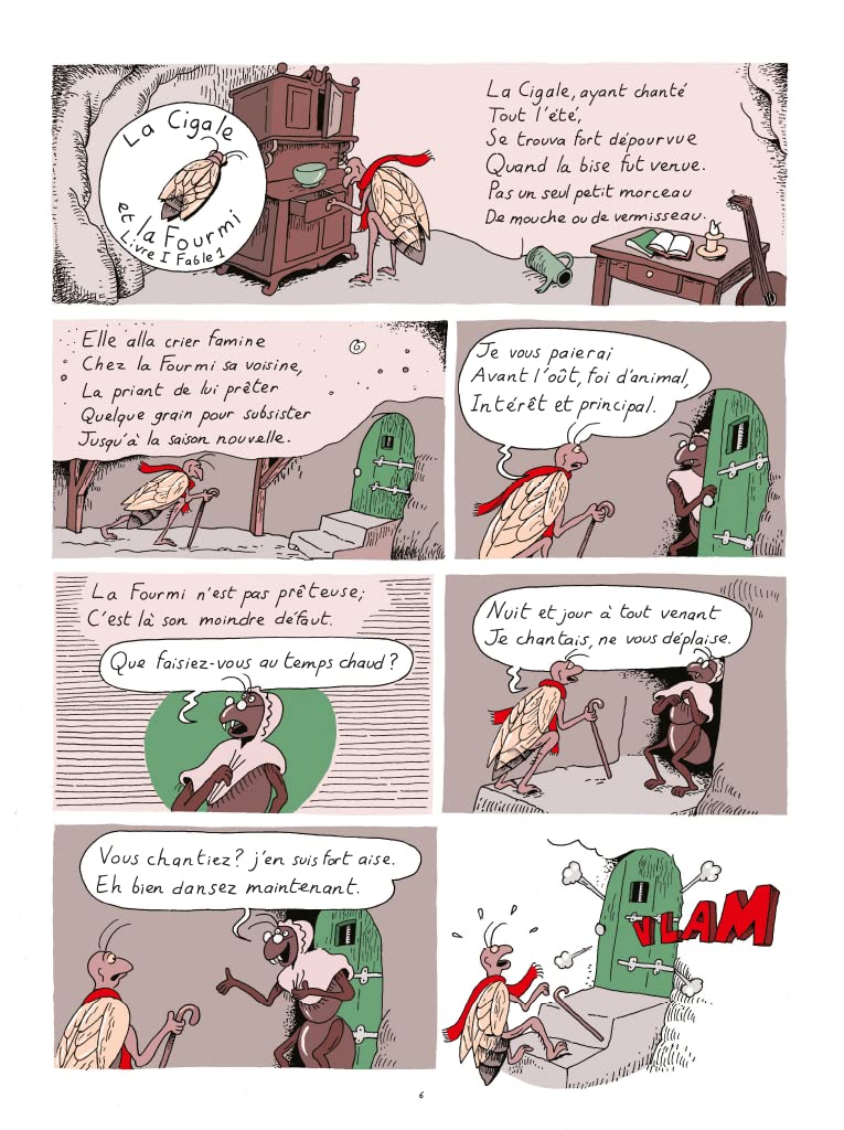 Les fables de La Fontaine